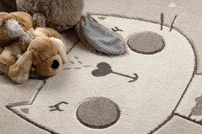 Koberec KIDDO 6106 krémový kruh