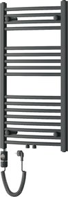 Mexen Ares, elektrické vykurovacie teleso 900 x 500 mm, 600 W, antracitová, W102-0900-500-2600-66