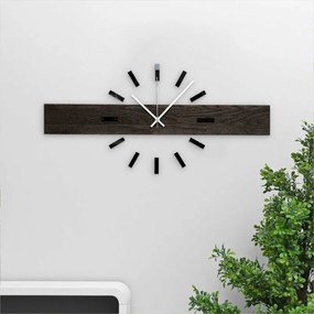Ručne vyrobené dubové zvislé hodiny minimalistický škandinávsky dizajn I SENTOP MAS021-3169