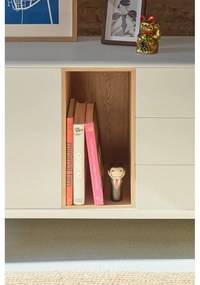 Krémovobiela komoda 140x76x40 cm Corvo – Teulat