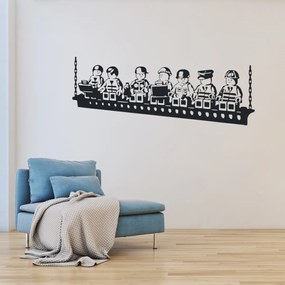 Samolepka na stenu "Lego postavičky" 56x150cm