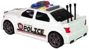 LEAN TOYS Policajné športové auto 1:16 - biela