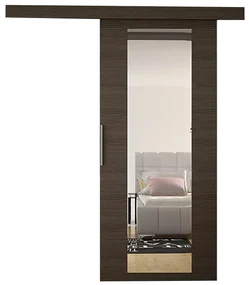 Posuvné dvere Marin 4 (tmavohnedá). Vlastná spoľahlivá doprava až k Vám domov. 1032062