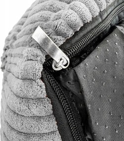 Pelech pre psa / mačku L - Menčester gaučík - svetlá sivá