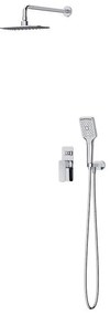 Cersanit S952-029 - Sprchová sada s podomietkovou batériou LARGA chróm lesk