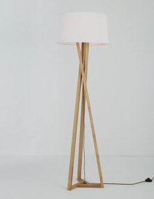 Drevená stojaca lampa Salino B 50 Drevo