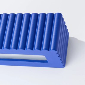 Nástenné svietidlo Rigata, 1x modré keramické tienidlo