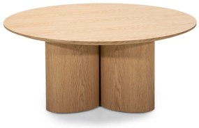 Kulatý konferenční stolek Torino 100 cm dub přírodní
