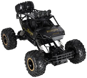 KIK RC Rock Crawler 1:12 4WD kovové 2.4 GHz diaľkovo ovládané terénne auto čierne