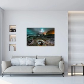 Obraz - Nočná scéna (90x60 cm)