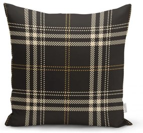 Súprava 4 vianočných obliečok na vankúš a behúň na stôl Minimalist Cushion Covers Snowflake