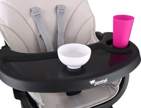 JOKOMISIADA Multifunkčné otočné detské kresielko na kŕmenie 6 v 1 ZA5659