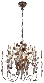 Závesné svietidlo v bronzovej farbe ø 52 cm Napoli – Trio