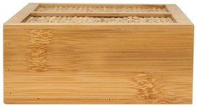 Bambusový kúpeľňový organizér Wenko Allegre, 28 x 6 cm