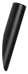 Moderná nástenná lampa čierna - Slam
