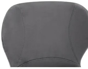 Sivá barová stolička LAIKA