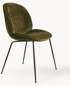 Stolička so zamatovým čalúnením Beetle