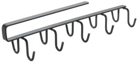Oceľová závesná tyč do kuchyne Myhooks - Metaltex