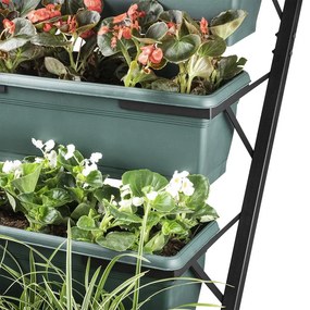 Kovový stojan na kvety (výška 130 cm) – Floriane Garden