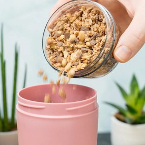 Westmark Dvojdielna dóza na desiatu, 700 ml, ružová, S