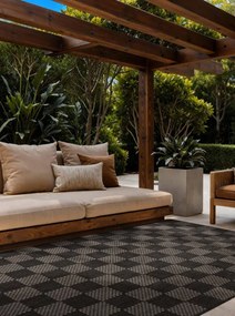 Koberec Ted Baker Haringey Dorothy čierny / biely