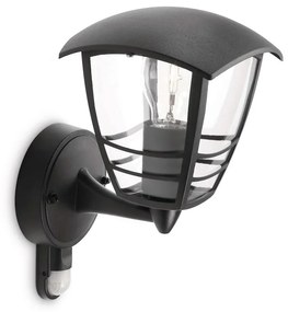 Philips 15388/30/16 - Vonkajšie nástenné svietidlo so senzorom 1xE27/60W IP44 15388/30/16