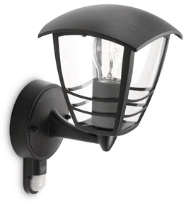 Philips 15388/30/16 - Vonkajšie nástenné svietidlo so senzorom 1xE27/60W IP44 M2065