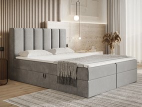 PROXIMA.store - Kontinentálna boxspring posteľ FLORA ROZMER: 120 x 200 cm, TYP MATRACA: BONELLOVÉ PRUŽINY, VRCHNÝ MATRAC (TOPPER): BEZ TOPPERU