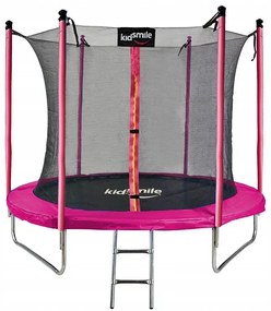 Trampolína s vnútornou sieťou 305 cm - RUŽOVÁ