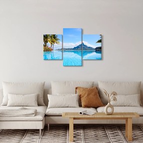 Obraz - Bora-Bora, Francúzska Polynézia (90x60 cm)