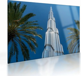 Sklenený obraz - Burj Khalifa (70x50 cm)