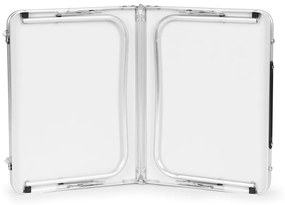 Skladací cateringový stôl 60x40 cm čierny