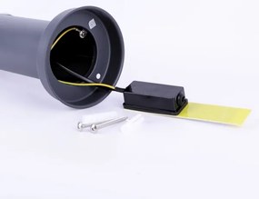 Globo 3158AS - Vonkajšie svietidlo so senzorom BOSTON 1xE27/15W/230V