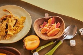 HK living Drevená miska Apple Acacia Medium