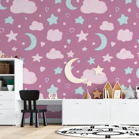 Sablio Tapeta Detská obloha - 125x75 cm