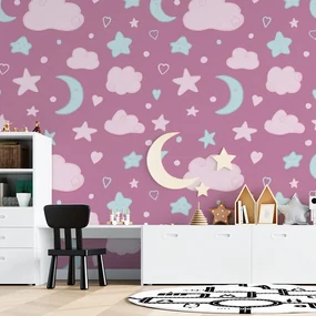 Sablio Tapeta Detská obloha - 125x75 cm