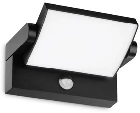 Ideal Lux -LED Vonk. nást. svietidlo so s. SWIPE LED/21W/230V CRI 90 IP54 čierna