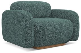 Tyrkysovomodré kreslo Ailani – Makamii