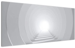 Obraz - 3D tunel (120x50 cm)