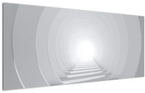 Obraz - 3D tunel (120x50 cm)