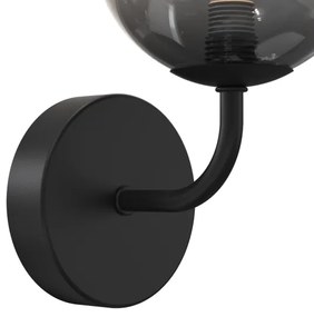 ONLI - Nástenné svietidlo PALOMA 1xG9/10W/230V čierna/dymová