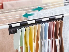 Sušák na prádlo Volis černý/bílý