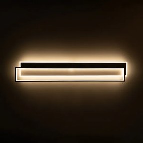 Brilagi - LED stmievateľné stropné svietidlo OUTLINE LED/90W/230V 18x100 cm biela/čierna +DO