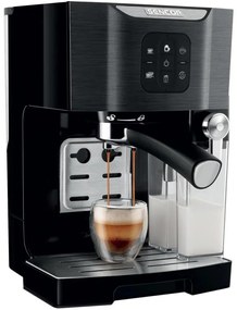 Sencor - Pákový espresso kávovar 1450W/230V čierny/matný chróm