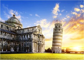 Sklenený obraz - Pisa (70x50 cm)