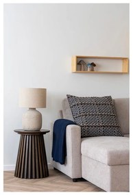 Krémová stolová lampa s textilným tienidlom (výška 46,5 cm) Bilby – House Nordic