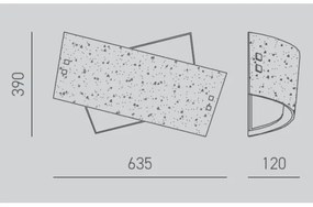 Gea Luce CAMILLA P M arg - Stropné svietidlo CAMILLA 2xE27/70W/230V 63,5 cm stř.