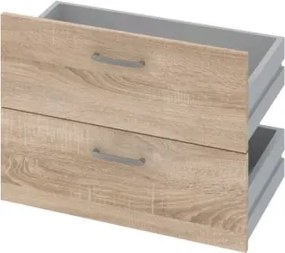 Sada zásuviek (2 ks) Mega 180, dub sonoma%