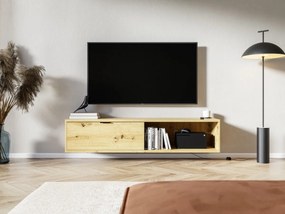 Závěsný/stojací TV stolek COMFY 150 cm dub artisan