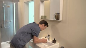 Hansgrohe Logis, páková umývadlová batéria 100, s odtokovou súpravou, chrómová, HAN-71100000